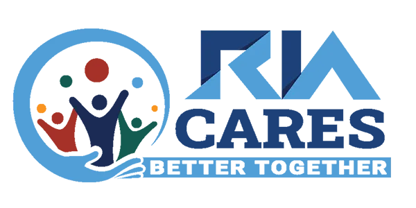 ria cares logo